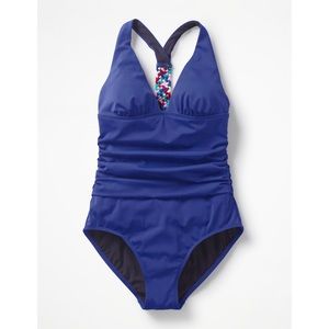 Boden Calasetta one piece racerback swimsuit